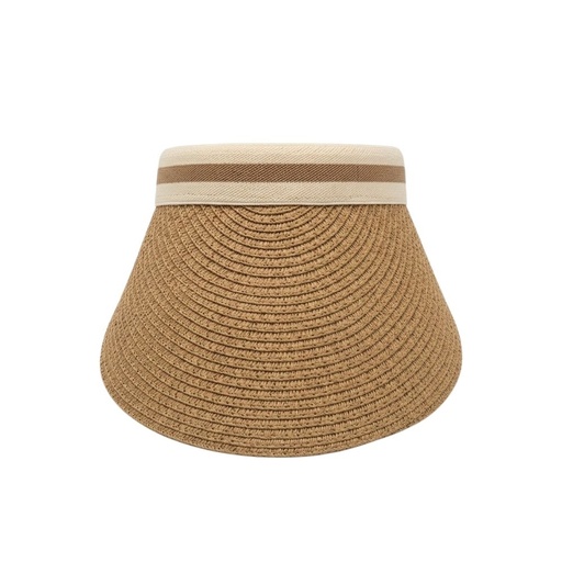[TI312] SOMBRERO CON VISERA DE RAFIA