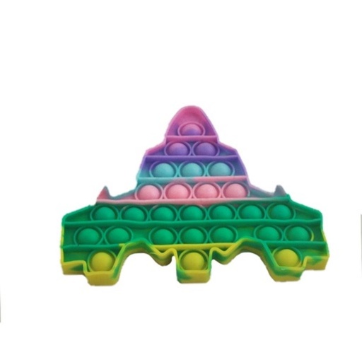 [TA97] POP IT NAVE MULTICOLOR 14x12cm