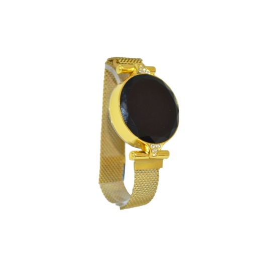 [TA112] RELOJ ESPEJADO MALLA METALICA