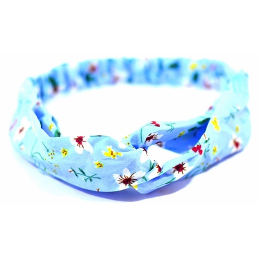 [TA145] VINCHA BANDANA CRUZADA ESTAMPADA TELA