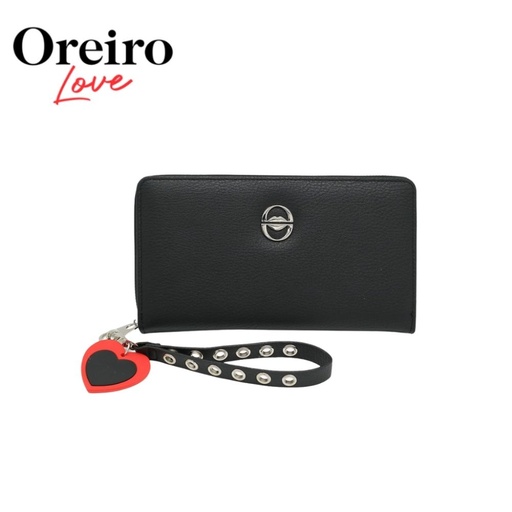 [TA170] BILLETERA XL CON LLAVERO SIMIL CUERO OREIRO LOVE