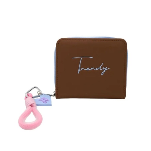 [TA177] BILLETERA APLIQUE FRONTAL SIMIL CUERO TRENDY