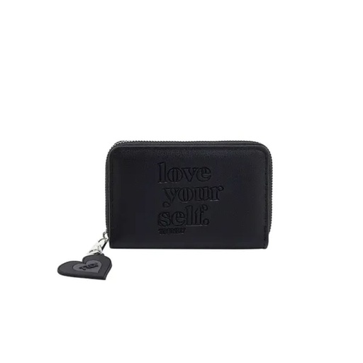 [TA181] BILLETERA APLIQUE FRONTAL SIMIL CUERO TRENDY