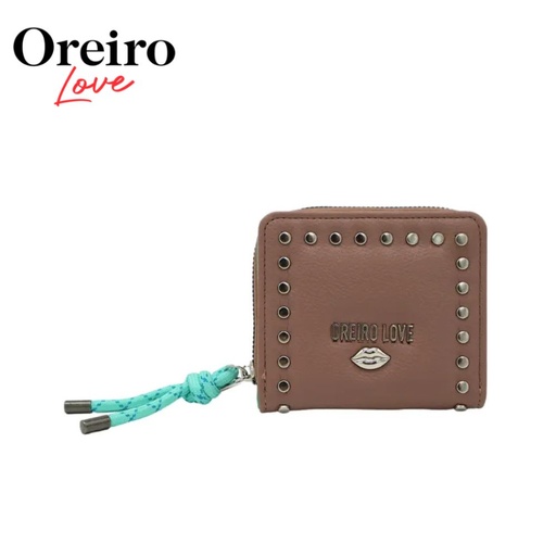 [TA184] BILLETERA POCKET TACHAS SIMIL CUERO OREIRO LOVE