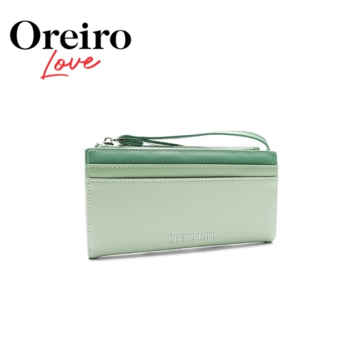 [TA186] BILLETERA CON CIERRE SIMIL CUERO OREIRO LOVE