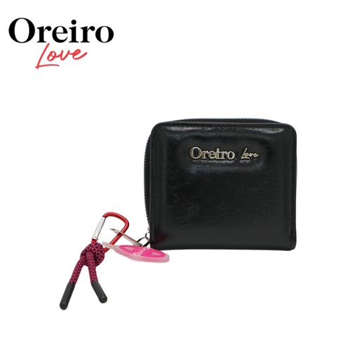 [TA189] BILLETERA APLIQUE FRONTAL SIMIL CUERO OREIRO LOVE
