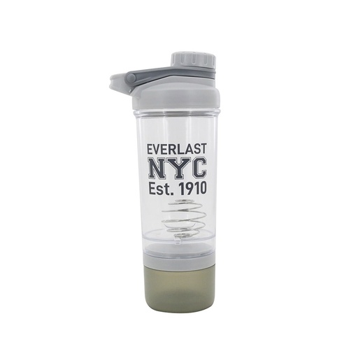 [TA232] BOTELLA DEPORTIVA SHAKER CON COMPARTIMENTO EVERLAST