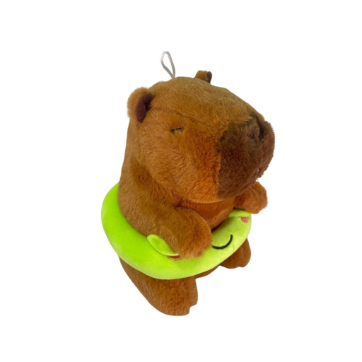 [TA234] PELUCHE CAPIBARA CON FLOTADOR 18CM