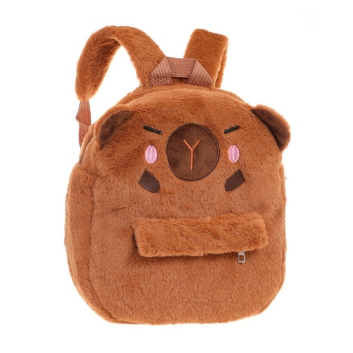 [TA261] MOCHILA PELUCHE CAPIBARA 11"