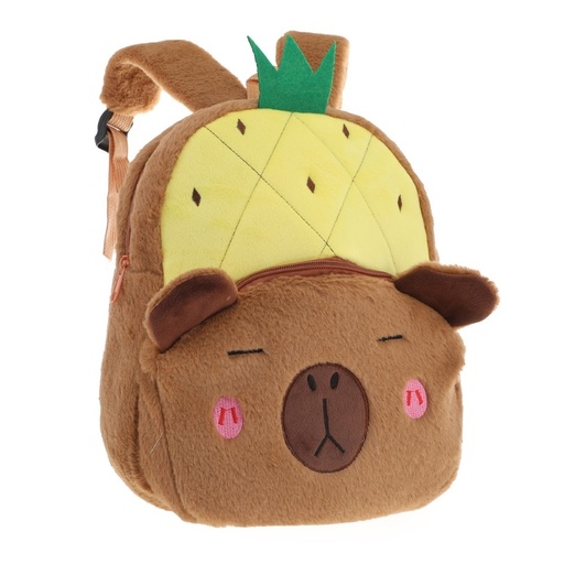 [TA264] MOCHILA PELUCHE CAPIBARA 11"
