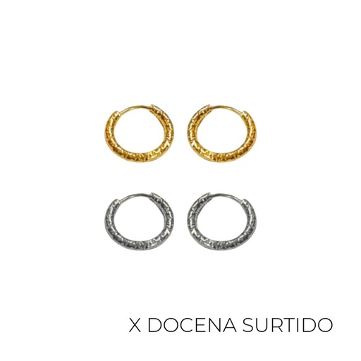 [TB07] AROS ARGOLLA ACERO QUIRURGICO 10MM (X12 UNIDADES)