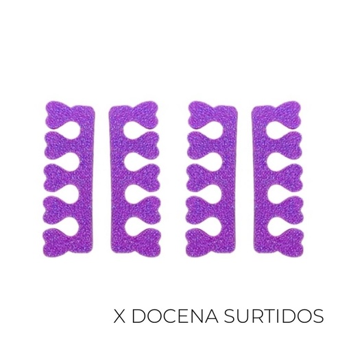 [TB30] ESPONJA SEPARADORA PARA MANICURA Y PEDICURA (X12 UNIDADES)