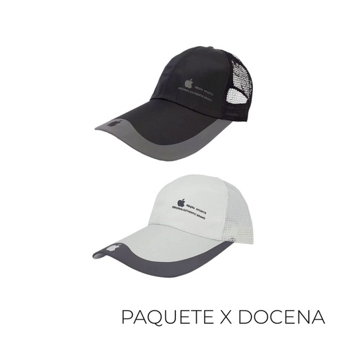 [TB37] GORRA TRUCKER BICOLOR SPORT (X12 UNIDADES)