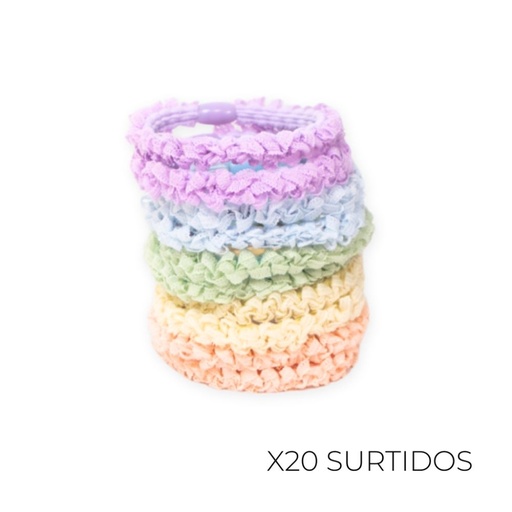 [TB87] COLERO 2 UNIDADES SCUNZI CON RELIEVE (PACK X20)