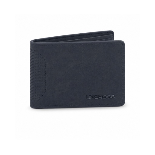 [T1442] BILLETERA CON TEXTURA EN ECO CUERO UNICROSS