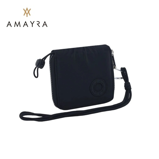 [TA318] BILLETERA CON CORREA Y CORDON AJUSTABLE TELA AMAYRA