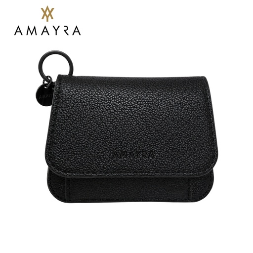 [TA324] BILLETERA CON LLAVERO SIMIL CUERO AMAYRA