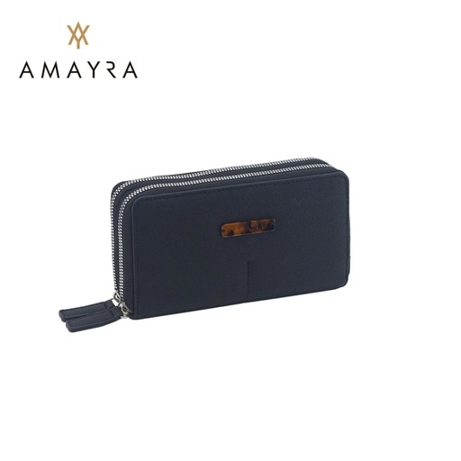 [TA326] BILLETERA DOBLE DIVISION SIMIL CUERO AMAYRA