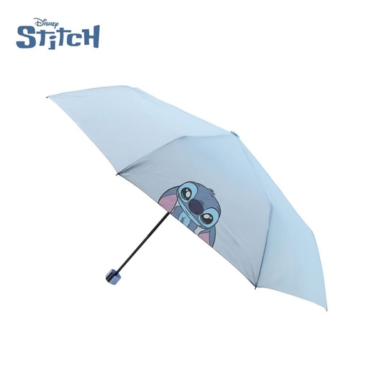 [TA376] PARAGUAS PLEGABLE CON DISEÑO STITCH 21"