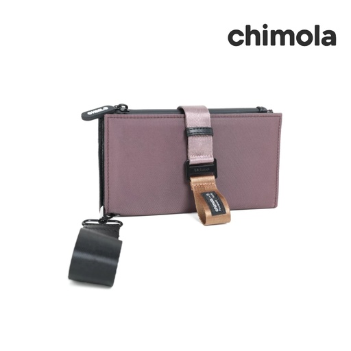 [T1473] BILLETERA CINTA DE COLOR SIMIL CUERO CHIMOLA