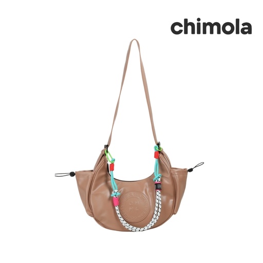 [T1480] CARTERA BANDOLERA CON CORREA SIMIL CUERO CHIMOLA