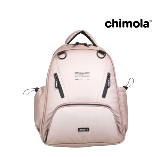 [T1490] MOCHILA DEGRADE DOBLE BOLSILLO FRONTAL POLIESTER CHIMOLA