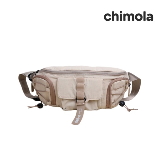 [TA467] RIÑONERA URBANA COLOR LISO CHIMOLA