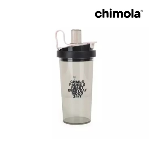 [TA473] VASO ACRILICO CON SORBETE Y TAPA CHIMOLA