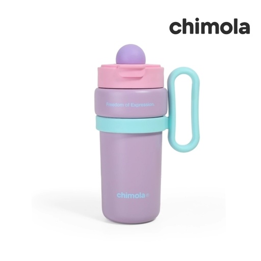 [TA474] BOTELLA TERMICA CON MANIJA EN ACERO INOXIDABLE CHIMOLA
