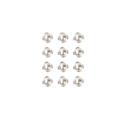 [40699] AROS PERLAS ENGARZADOS 6MM BLISTER X 12