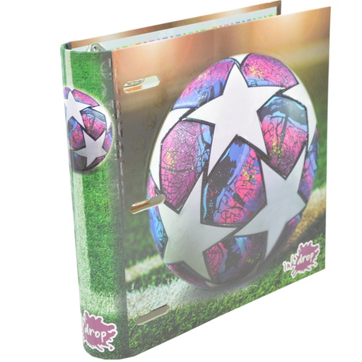 [35533] CARPETA 3 ANILLOS DIBUJO DE PELOTA
